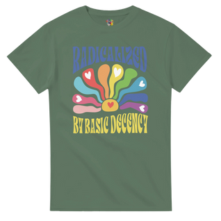 Radicalized by Basic Decency. Colors