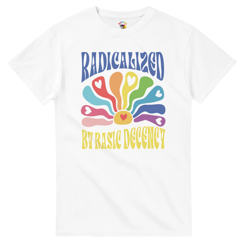 Radicalized by Basic Decency. Colors