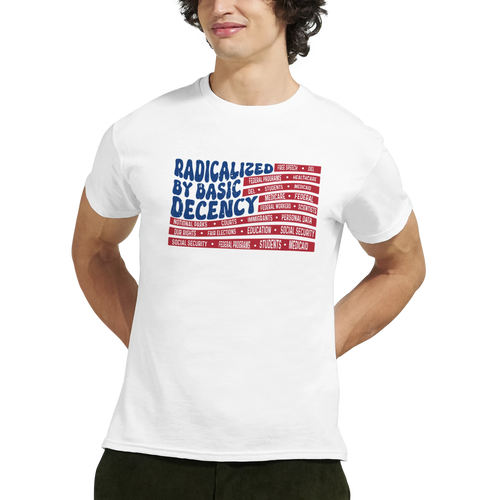 Radicalized by basic decency. Flag